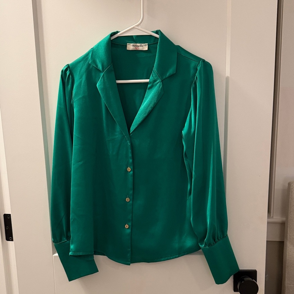 Emerald Green Women's Blouse